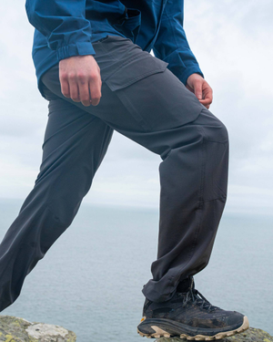 Aestus Mens Water Resistant Trousers in Grey