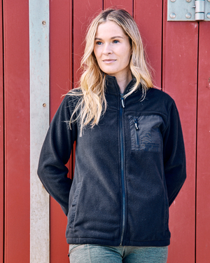 Ava Womens Fleece in Black