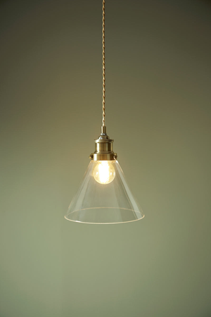 Laura Ashley Isaac Easy Fit Shade Antique Brass