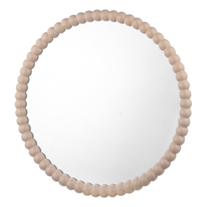 Dar Ruan Round Mirror Cream 70cm