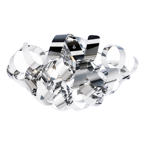 Dar Rawley 4 Light Flush Ceiling Light