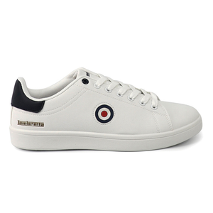 Lambretta Mens Pinball 2 Trainers - 10 UK / White