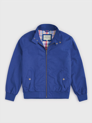 Royal Navy Blue Harrington Jacket