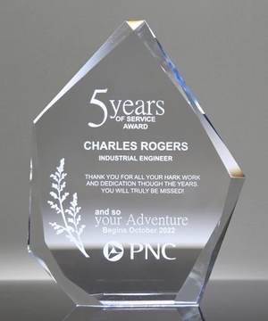 Employee Service Crystal