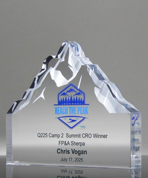 Acrylic Mountain Full Color Award