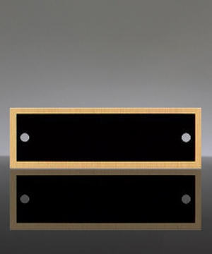 Black Brass Perpetual Engraving Plate