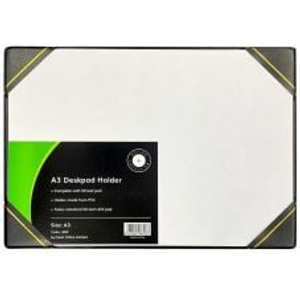 OSC PVC Desk Pad Holder with 50 Leaf Desk Pad - A3