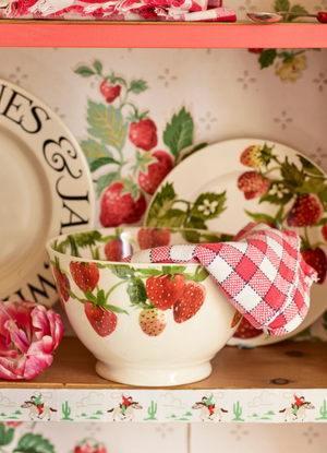 Seconds Strawberries Medium Old Bowl