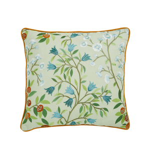 Sycamore & Oak Cushion 45cm x 45cm, Botanical Green