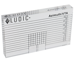 Ludic Audio Azimuth ruler - Ludic Audio Azimuth ruler