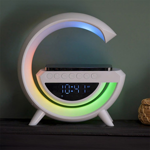 RED5 Light-Up Wireless Alarm Clock Speaker