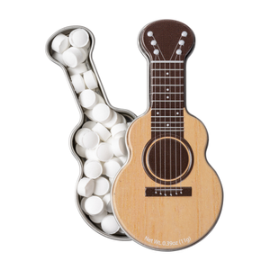 Original  Acoustic Guitar Shaped Mint  Tin