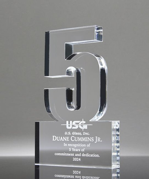 5 Year Anniversary Award