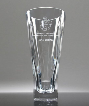 Crystal Fusion Award Vase