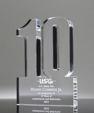 10 Year Anniversary Award