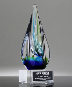 Radiant Helix Art Glass Award