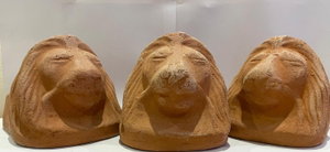 Terracotta Lion Pot Feet - 100 x 70 x 70 (H)mm