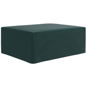 Outsunny Funda Protectora para Muebles Rectangular Funda de Muebles para Jardín Impermeable Anti-UV Antipolvo 235x190x90 cm Verde