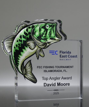 Fishing Trophy Acrylic