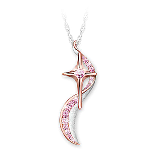 18K Rose Gold-Plated Strength And Hope Pendant Necklace