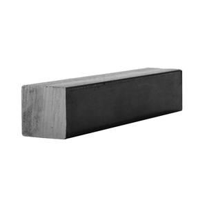 10 x 10mm - 6m Black Solid Squares - BSEN10025-2 S275JR