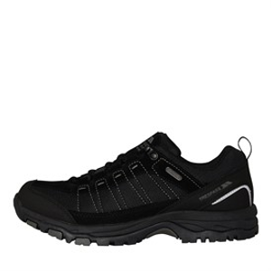 Trespass Mens Scarp Waterproof Walking Shoes Black