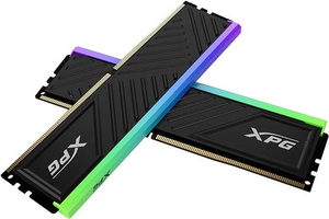 ADATA XPG Spectrix D35G DDR4 RGB 16GB Kit (2 x 8GB), DDR4, 3600MHz (PC4-28800), CL18, XMP 2.0, DIMM Memory, Black AX4U36008G18I-DTBKD35G