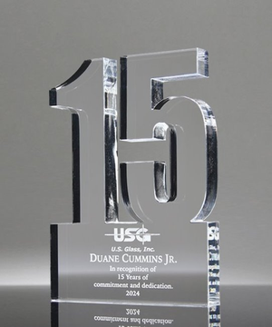 15 Year Anniversary Award