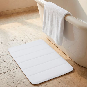 MEMORY FOAM WHITE 40x60 Bath Mat