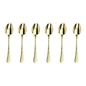 Arthur Price Champagne Avalon Box of 6 Tea Spoons