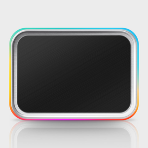 2.5" x 3.5" Rounded Rectangle Fridge Magnets