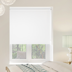 Verona (Blackout), Pure White - Twist&Fit Roller Blind