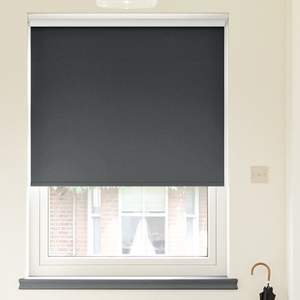 Verona (Blackout), Black - Twist&Fit Roller Blind
