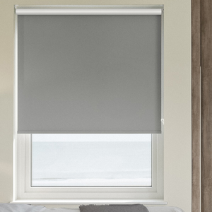 Verona (Blackout), Nimbus Grey - Twist&Fit Roller Blind