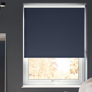 Verona (Blackout), Navy - Twist&Fit Roller Blind