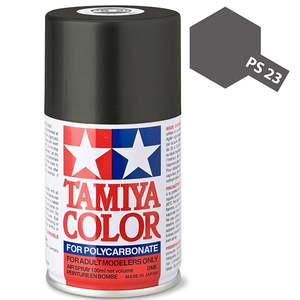Tamiya PS-23 Gun Metal Polycarbonate Spray Paint 100ml