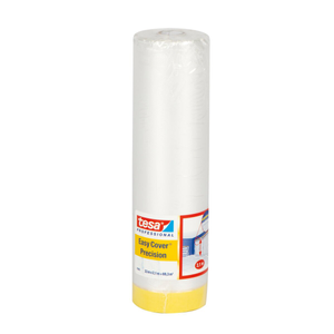 Tesa Precision Easycover Premium 2 in 1 Film with Masking Tape 2.1m x 33m