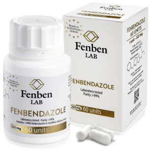 Fenbendazole Capsules 222mg - 60 Capsules