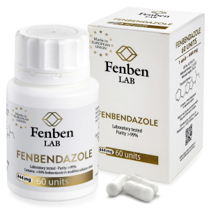 Fenbendazole Capsules 444mg - 60 Capsules