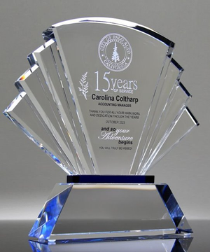 Retirement Symphony Crystal Award