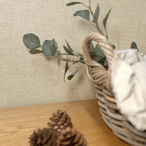 Belgravia Decor Carmella Hessian Texture Beige Wallpaper - 7155