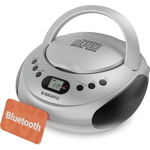 MAJORITY OAKCASTLE SILVER CD250 CD PLAYER + BLUETOOTH