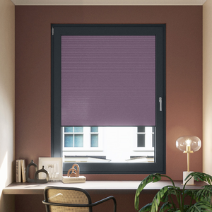 Umbra (Blackout), Plum - Clip Fit Honeycomb Blind