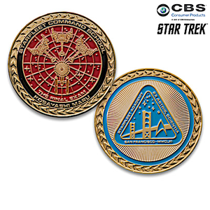The Starfleet Academy Challenge Coin Collection