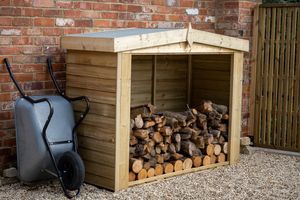 Overlap Presssure Treated Apex Log Store FSC® certified
