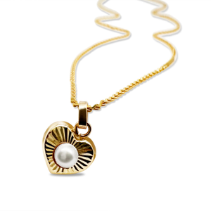 Heart Kids' Gemstone Pendant