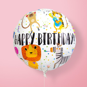 Moonpig Happy Birthday Party Animal Balloon