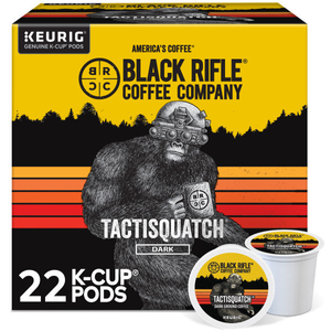 Black Rifle Coffee Tactisquatch K-Cups, Dark Roast – 22 Count