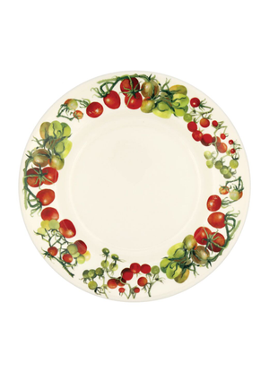 Vegetable Garden Tomato Large Dinner Plate, 10.5 Inch
