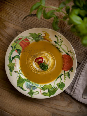 Seconds Pumpkins Soup Plate